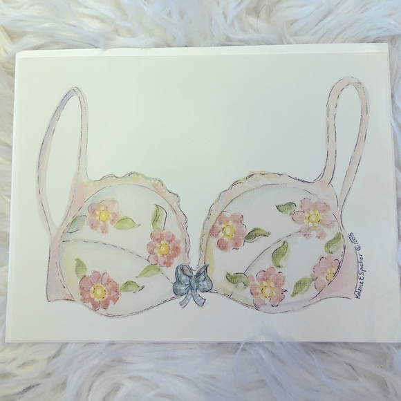 Kathy Spicher Lingerie Notecards Vintage NWT - Picture 1 of 3